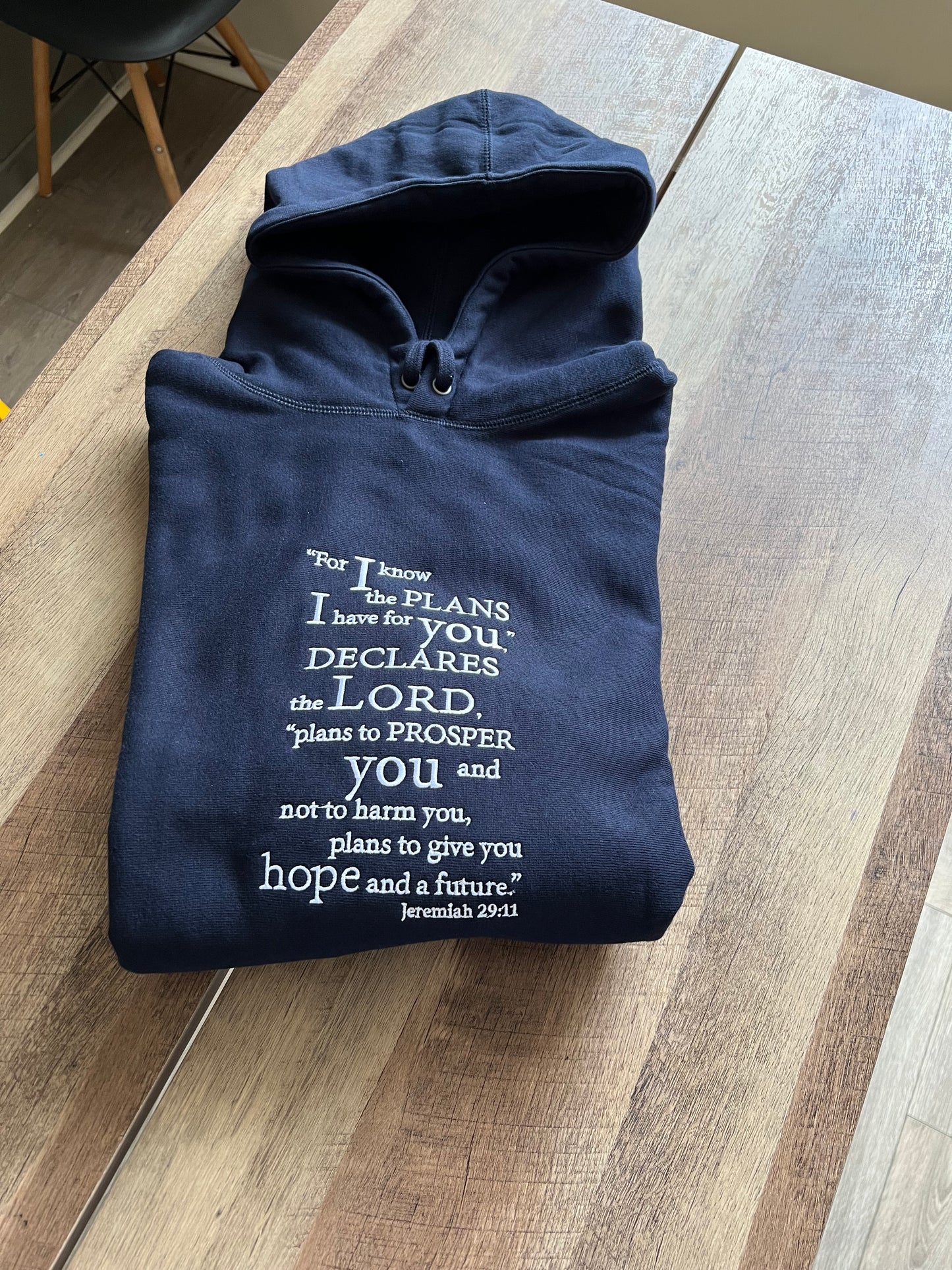 Disciple of Jesus Blue hoodie