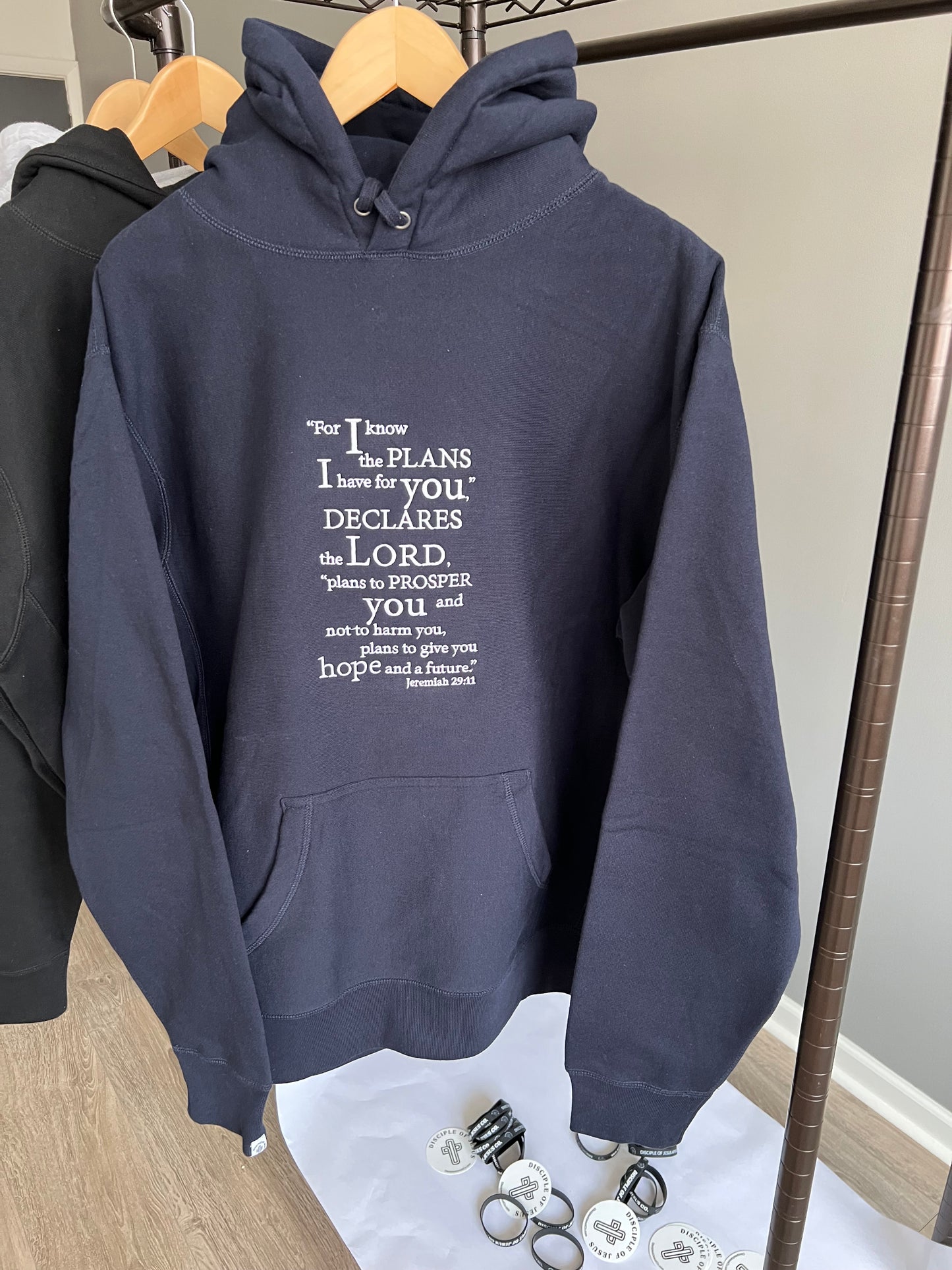 Disciple of Jesus Blue hoodie