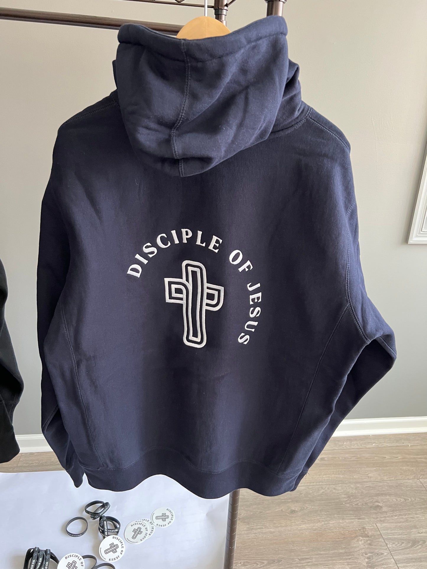 Disciple of Jesus Blue hoodie