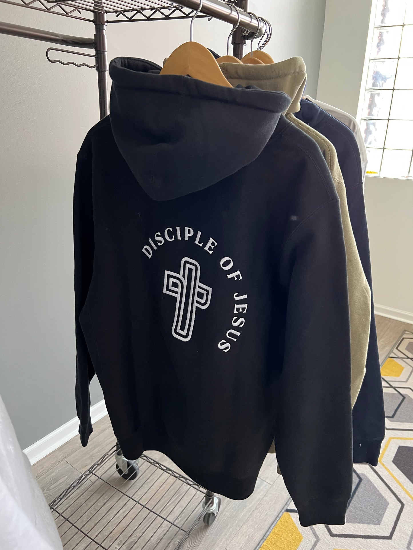 Disciple of Jesus Black hoodie