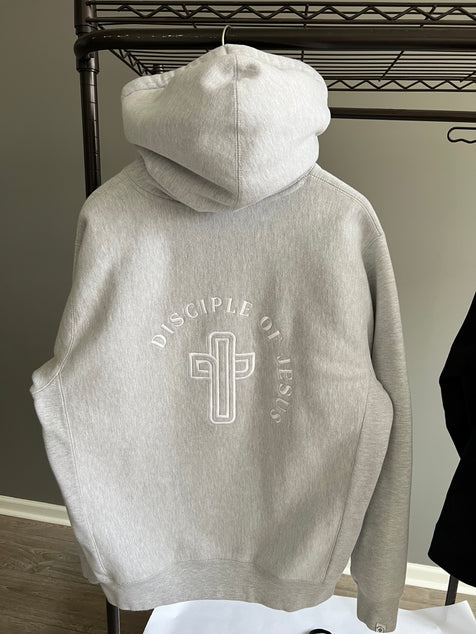 Disciple of Jesus Grey hoodie