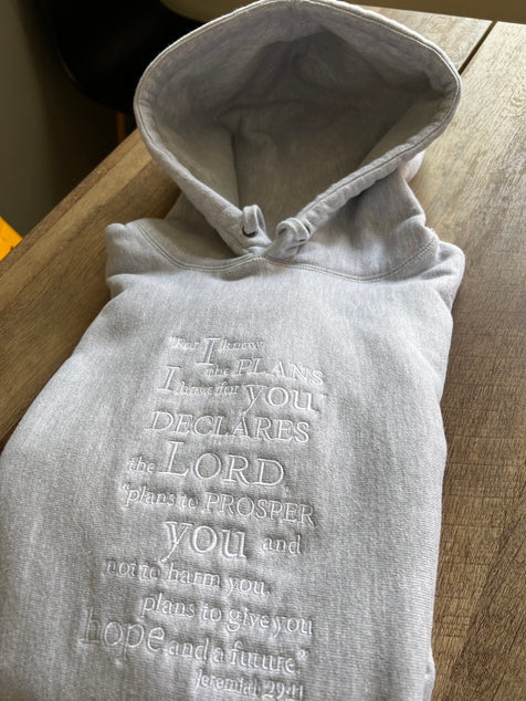 Disciple of Jesus Grey hoodie