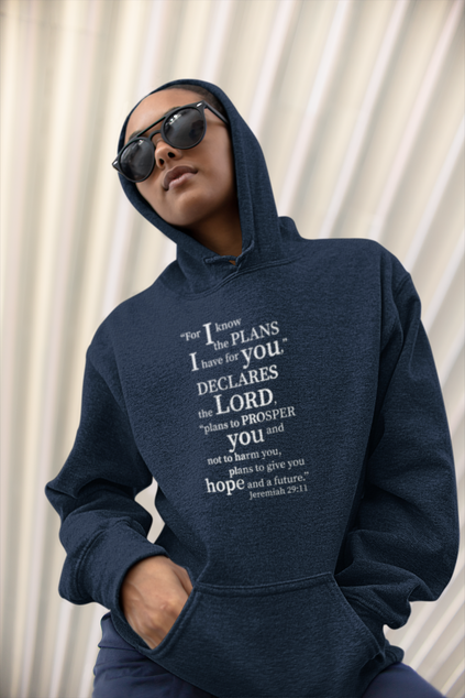 Disciple of Jesus Blue hoodie